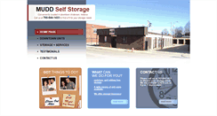 Desktop Screenshot of muddselfstorage.com
